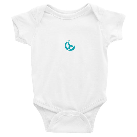 Infant short sleeve one-piece