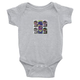 Infant short sleeve one-piece