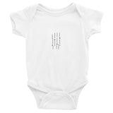 Infant short sleeve one-piece