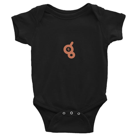 Infant short sleeve one-piece