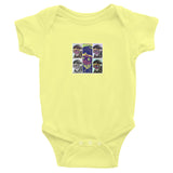 Infant short sleeve one-piece