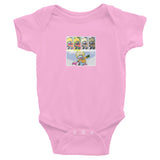 Infant short sleeve one-piece