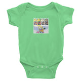 Infant short sleeve one-piece