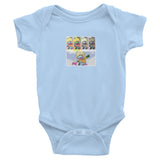 Infant short sleeve one-piece