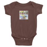 Infant short sleeve one-piece