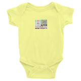 Infant short sleeve one-piece