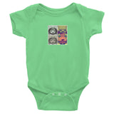 Infant short sleeve one-piece