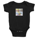 Infant short sleeve one-piece