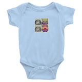 Infant short sleeve one-piece