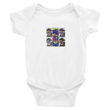 Infant short sleeve one-piece