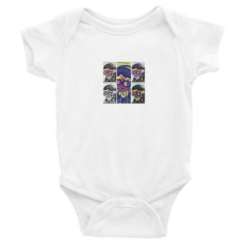 Infant short sleeve one-piece