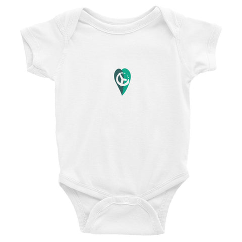 Infant short sleeve one-piece