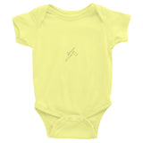 Infant short sleeve one-piece