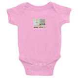 Infant short sleeve one-piece